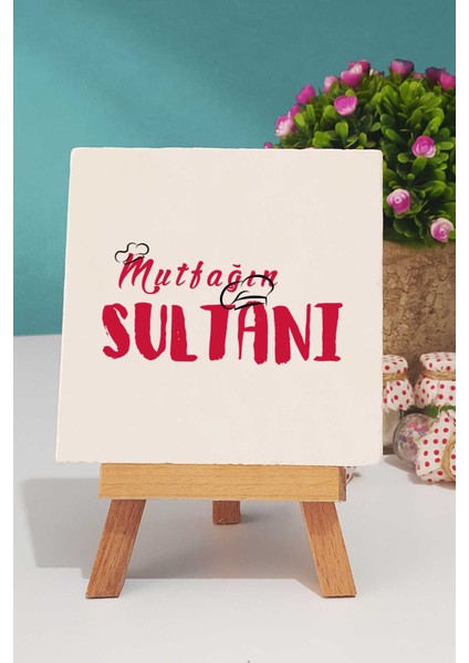Anneler Günü Hediyesi Mutfağın Sultanı Dekoratif Taş Anahtarlık Kalemlik indirimleri