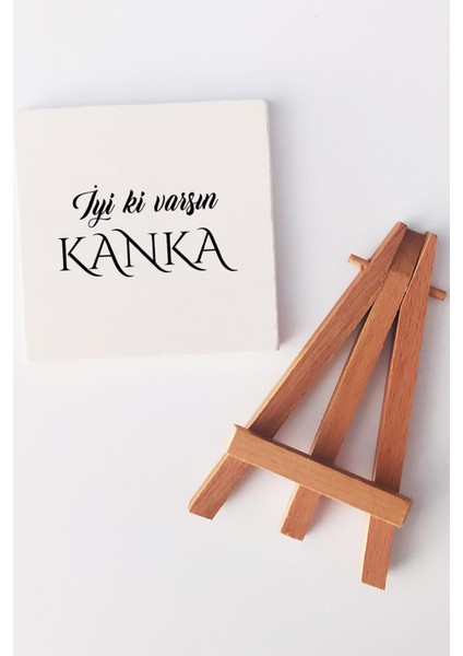 Iyi Ki Varsın Kanka Kankaya Hediye Siyah Kupa Bardak Dekoratif Taş fırsatları
