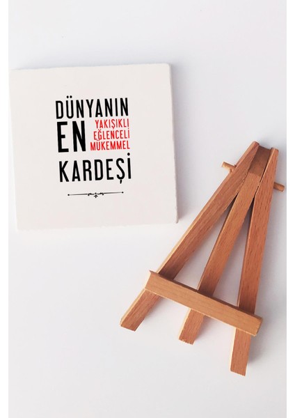 Erkek Kardeşe Hediye Dekoratif Taş Baskı fiyatları