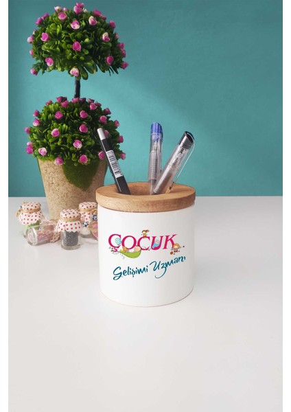 Çocuk Gelişimi Uzmanı Siyah Kupa Bardak Kalemlik Anahtarlık fırsatları