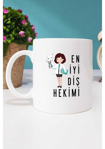 En Iyi Diş Hekimi Hediye Kupa Bardak ve Anahtarlık fiyatları