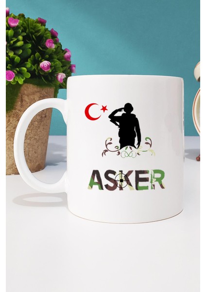 Asker Kupa Bardak Beyaz ve Kalemlik fiyatları
