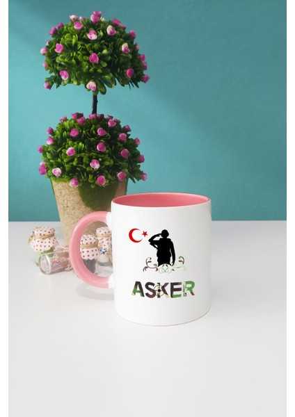Asker Pembe Kupa Bardak Kalemlik fiyatları