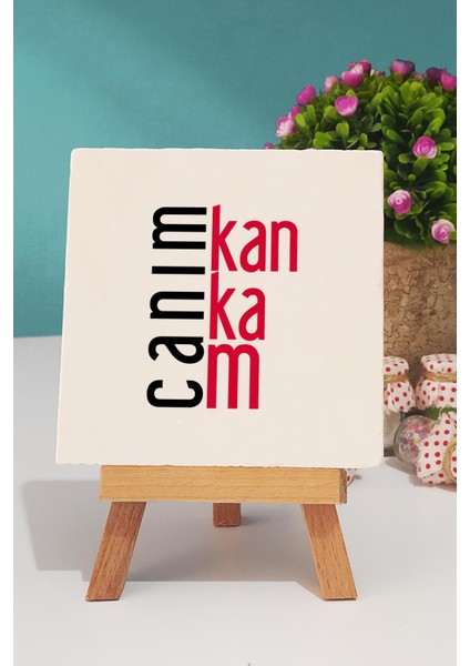 Kankaya Hediye Canım Kankam Dekoratif Taş Anahtarlık Kalemlik indirimleri