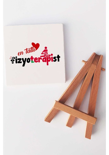 En Tatlı Fizyoterapist Yeşil Kupa Bardak Dekoratif Taş