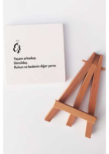 Yıl Dönümü Hediyesi Eş Pembe Kupa Bardak Dekoratif Taş Anahtarlık