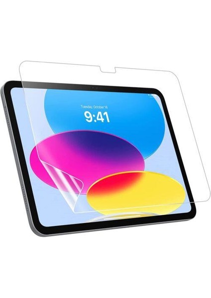 Apple iPad 10.9 (10.nesil) 2022 Dönebilen Standlı Kapaklı Uyku Modlu Kılıf + Nano Ekran Krouyucu