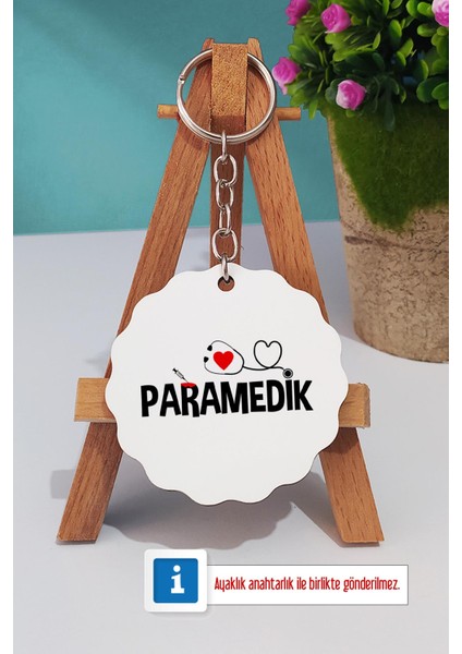 Paramedik Hediye Ahşap Altlıklı Fincan ve Anahtarlık modelleri