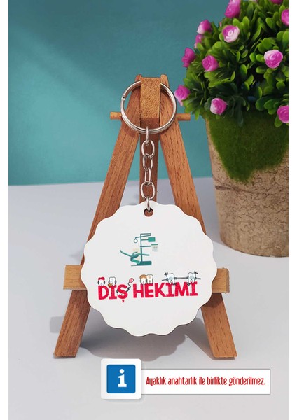 Diş Hekimi Hediye Dekoratif Taş Anahtarlık Kalemlik fırsatları