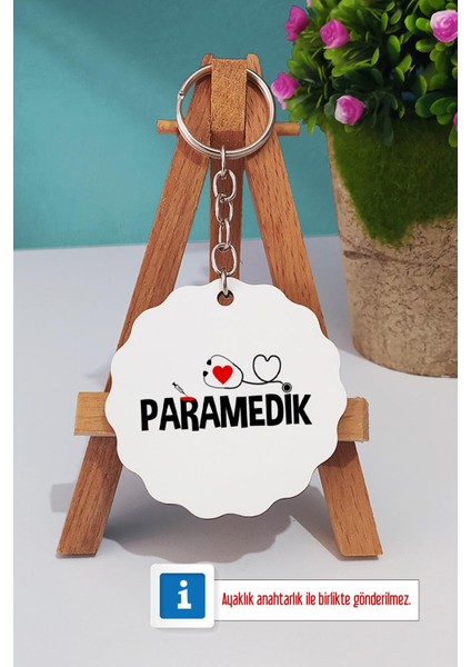 Paramedik Hediye Türk Kahvesi Fincanı Beyaz ve Anahtarlık fiyatları