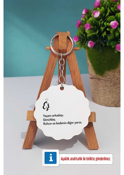 Yıl Dönümü Hediyesi Eş Yeşil Kupa Bardak Anahtarlık
