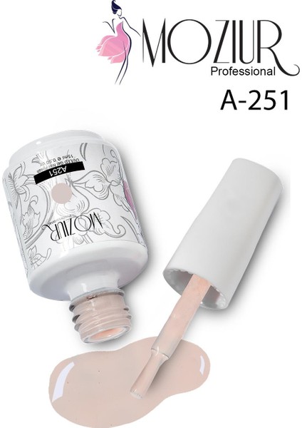 Mozıur Uv LED Kalıcı Oje 15ML - A251