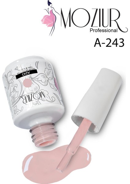Mozıur Uv LED Kalıcı Oje 15ML - A243