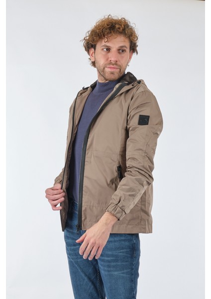 Gualtıero Kapüşonlu Fermuarlı Cepli Gri Erkek Mont 22205050 fiyatları