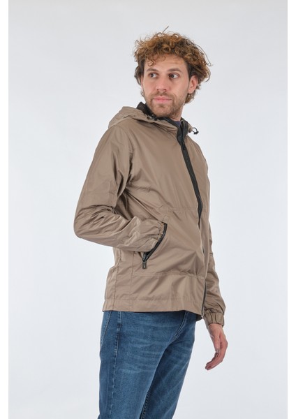 Gualtıero Kapüşonlu Fermuarlı Cepli Gri Erkek Mont 22205050 indirimleri