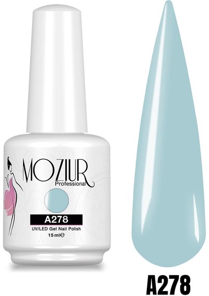 Mozıur Uv LED Kalıcı Oje 15ML - A278