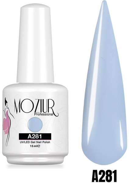 Mozıur Uv LED Kalıcı Oje 15ML - A281