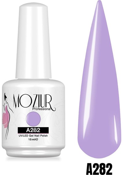 Mozıur Uv LED Kalıcı Oje 15ML - A282