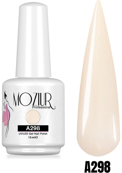 Mozıur Uv LED Kalıcı Oje 15ML - A298