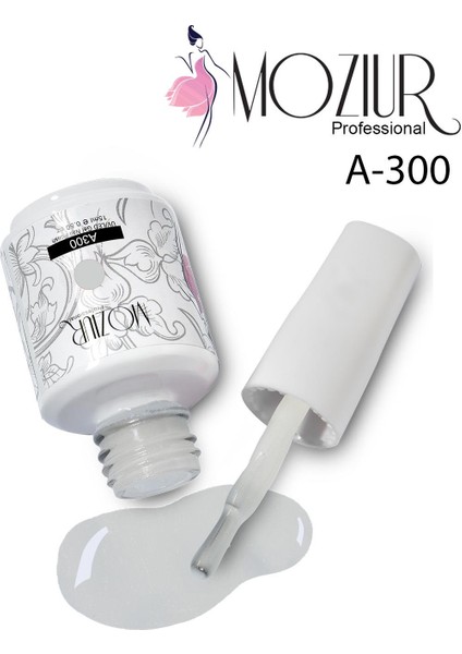 Mozıur Uv LED Kalıcı Oje 15ML -A300