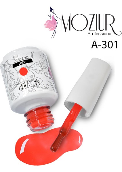 Mozıur Uv LED Kalıcı Oje 15ML - A301