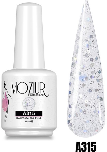 Mozıur Uv LED Kalıcı Oje 15ML - A315