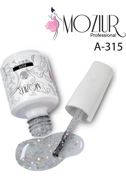 Mozıur Uv LED Kalıcı Oje 15ML - A315