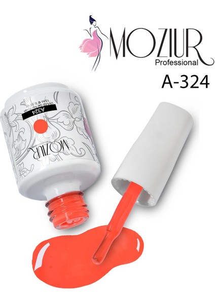Mozıur Uv LED Kalıcı Oje 15ML - A324