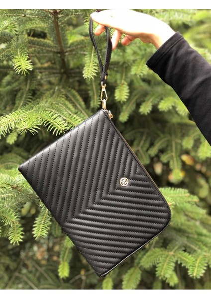 Çanta Kadın Porftföy Çanta MV065 Siyah