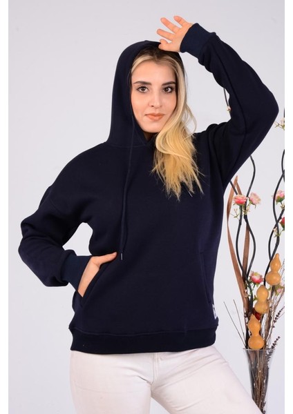 Kapüşonlu Unisex Oversize Sweatshirt