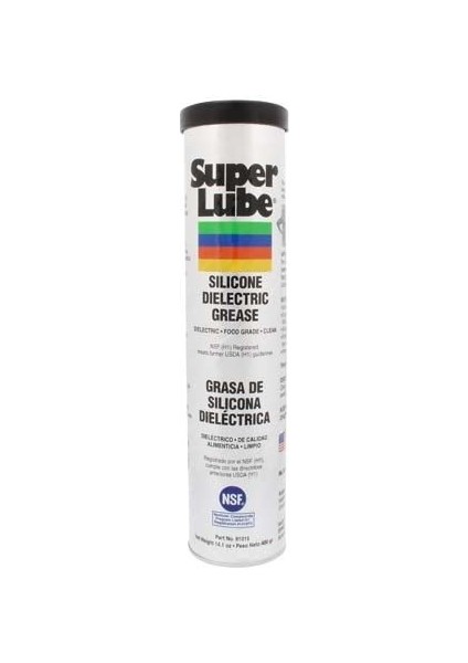 Super Lube Silikon Dielektrik ve Vakum Gresi 400 Gr. Kartuş (Nlgı 2)