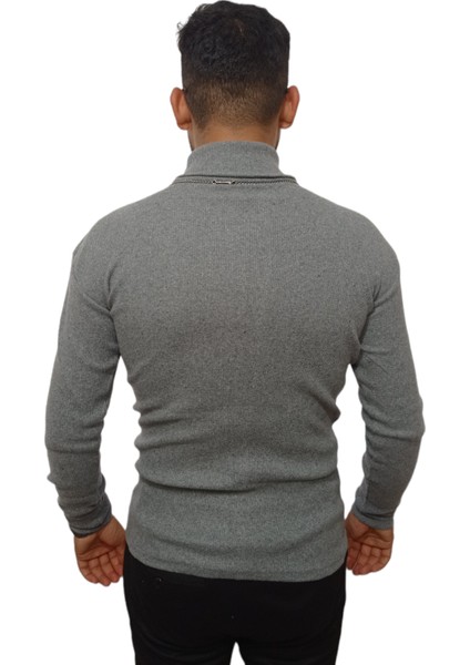 Unisex Balıkcı Yaka Kazak