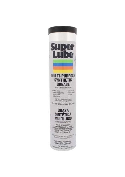 Super Lube Multi-Purpose Çok Amaçlı Sentetik Gres Dielektrik 400 Gr. (Nlgı 00) (Ptfe)