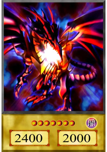 Yugioh Red Eyes Black Dragon Anime Kart