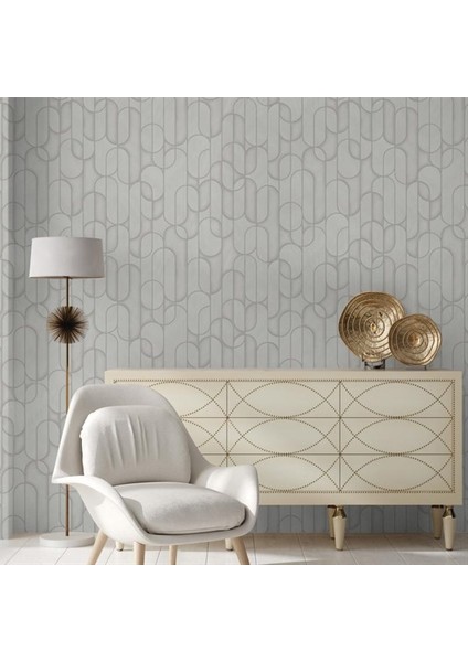 1514-3 Adawall Vera Modern Geometrik Desen Duvar Kağıdı