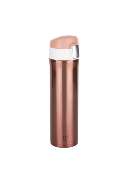 Pembe Rose Gold Paslanmaz Çelik Termos 450ML