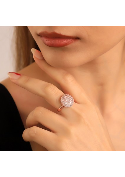 925 Ayar Gümüş Circular Tasarım Yüzük