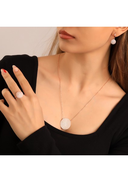 925 Ayar Gümüş Circular Tasarım Set