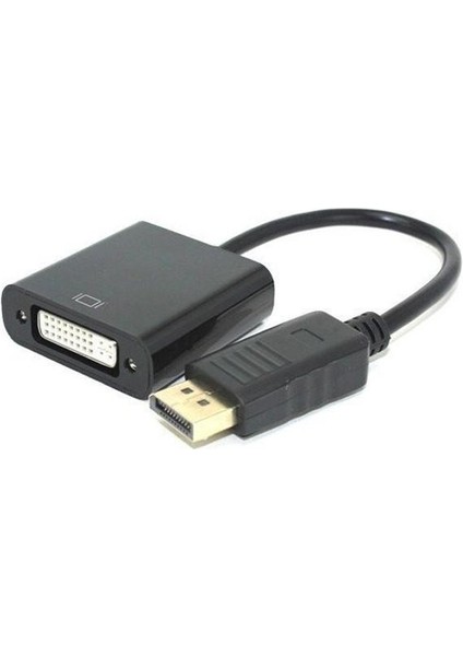 Displayport Erkek - DVI Dişi Çevirici Kablo