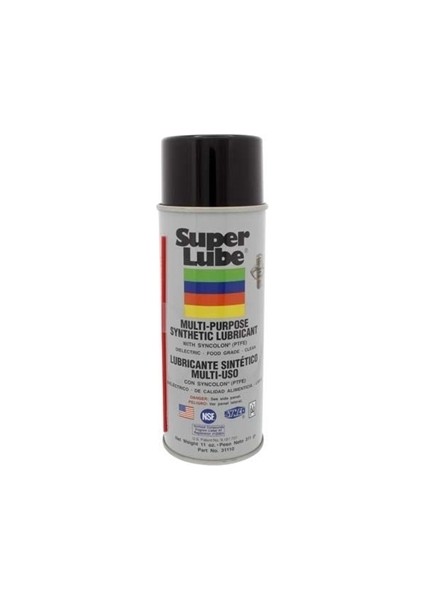 Super Lube Multi-Purpose Çok Amaçlı Sentetik Sıvı Gres Aerosol (Ptfe) 421ML.