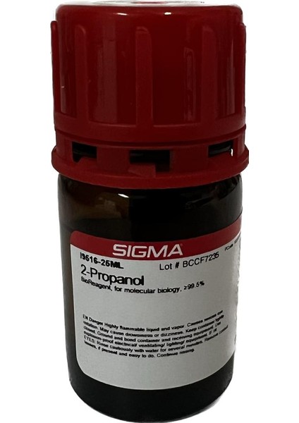 I9516-25ML 2-Propanol 99.5% 25 ml Cas No: 67-63-0