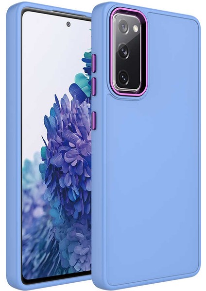 Samsung Galaxy S20 Fe Kılıf Buton Tasarım Voylun Kapak