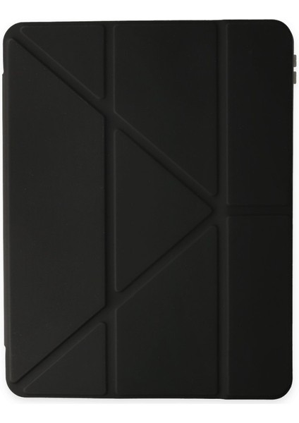 Samsung Galaxy Tab S6 Lite P610 Uyumlu Origami Kalem Bölmeli Trifolding Yumuşak Silikon Kılıf fiyatları