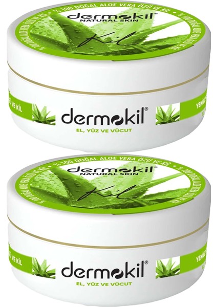 Dermokıl El ve Yuz Bakım Kremı Aloe VERA-300 ml 2'li Paket