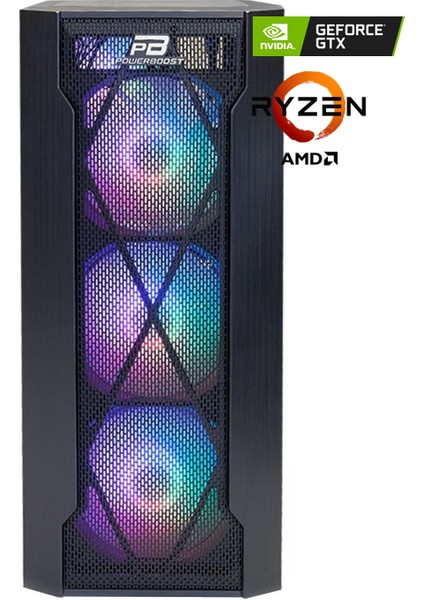 Amd Ryzen 5 5500 / Gtx 1660 Ti / 8 GB Ddr4 / 500 GB 3300 - 3100 Mb/s M2 SSD / 5500V2 / Gaming Masaüstü Pc