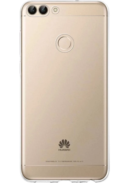 Huawei P Smart 2018 Kapak 1mm Şeffaf Silikon Kılıf