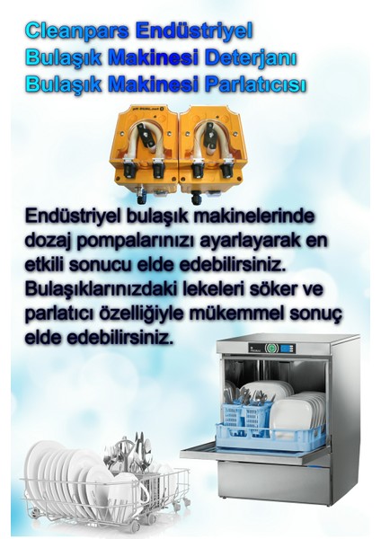 Endüstriyel Bulaşık Makinesi Deterjanı 20KG modelleri