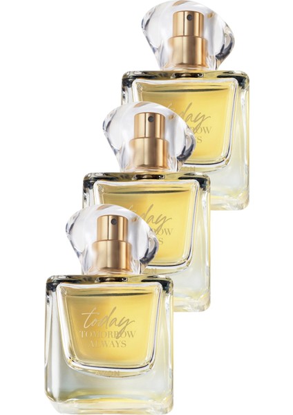 Today Kadın Parfüm Edp 50 ml Üçlü Set
