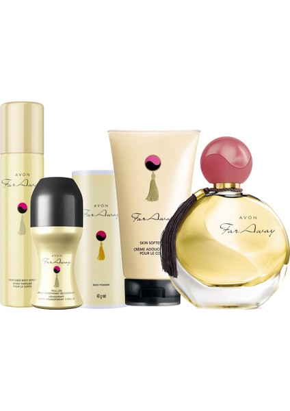 Far Away Edp 5'li Kadın Parfüm Seti