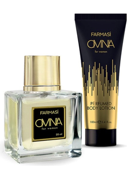 Omnıa Edp 50 ml Kadın Parfümü + Vücut Losyonu Set 5574842201403